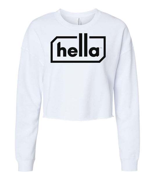 Hella Women's Cropped Crew Pullover