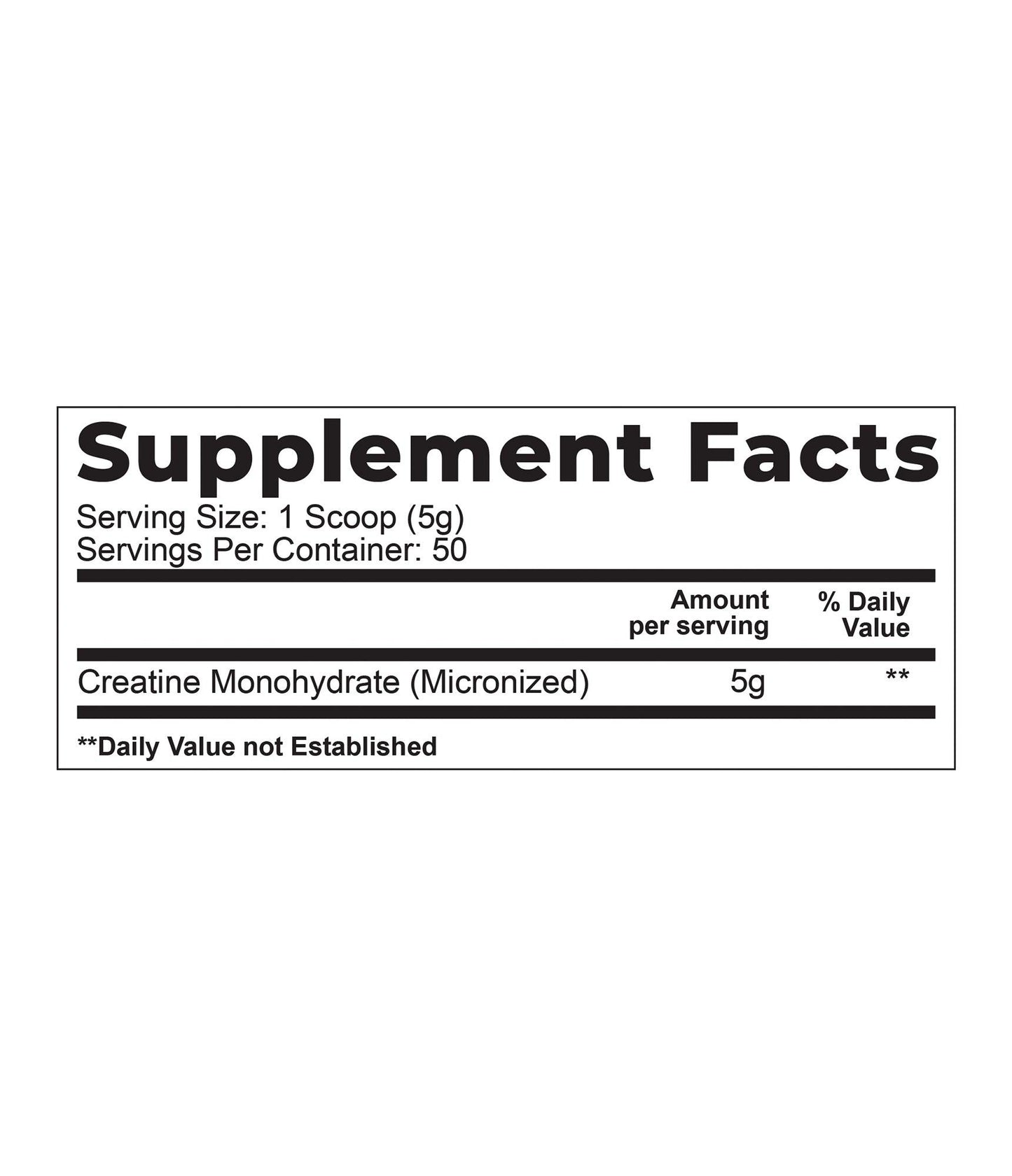 Hella Creatine | Monohydrate Powder - Hella Nutrition