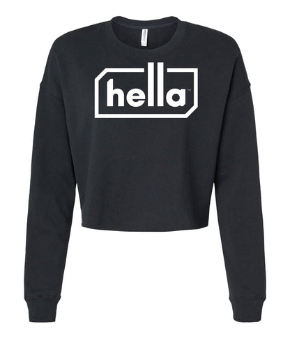 Hella Women's Cropped Crew Pullover