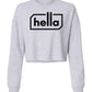 Hella Women's Cropped Crew Pullover