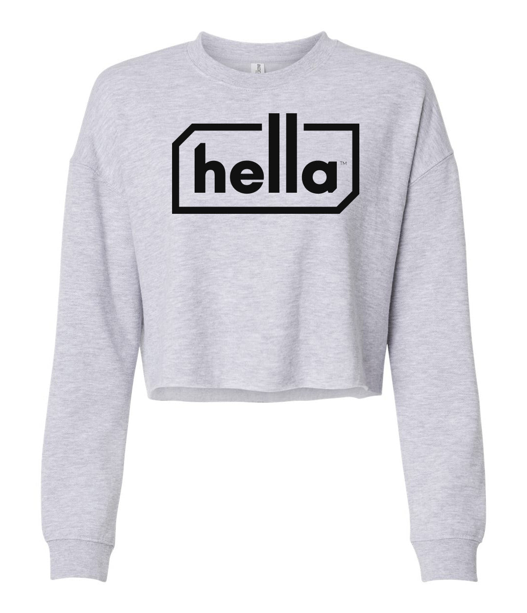 Hella Women's Cropped Crew Pullover