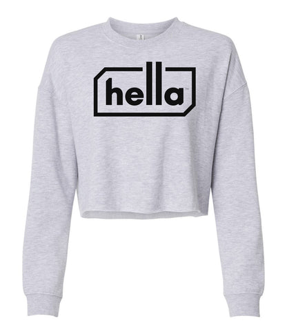 Hella Women's Cropped Crew Pullover