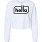 Hella Women's Cropped Crew Pullover