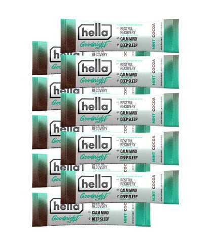 Hella Goodnight | Night-time Routine Drink | Mint Cocoa - Hella Nutrition