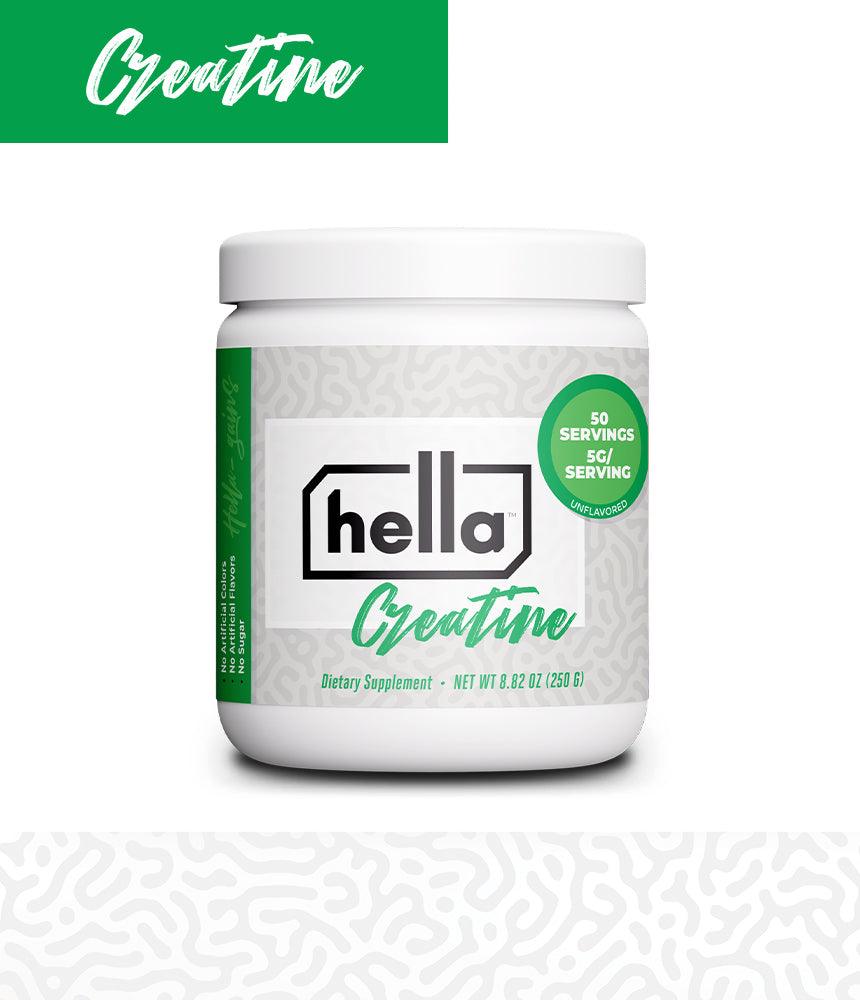 Hella Creatine | Monohydrate Powder - Hella Nutrition