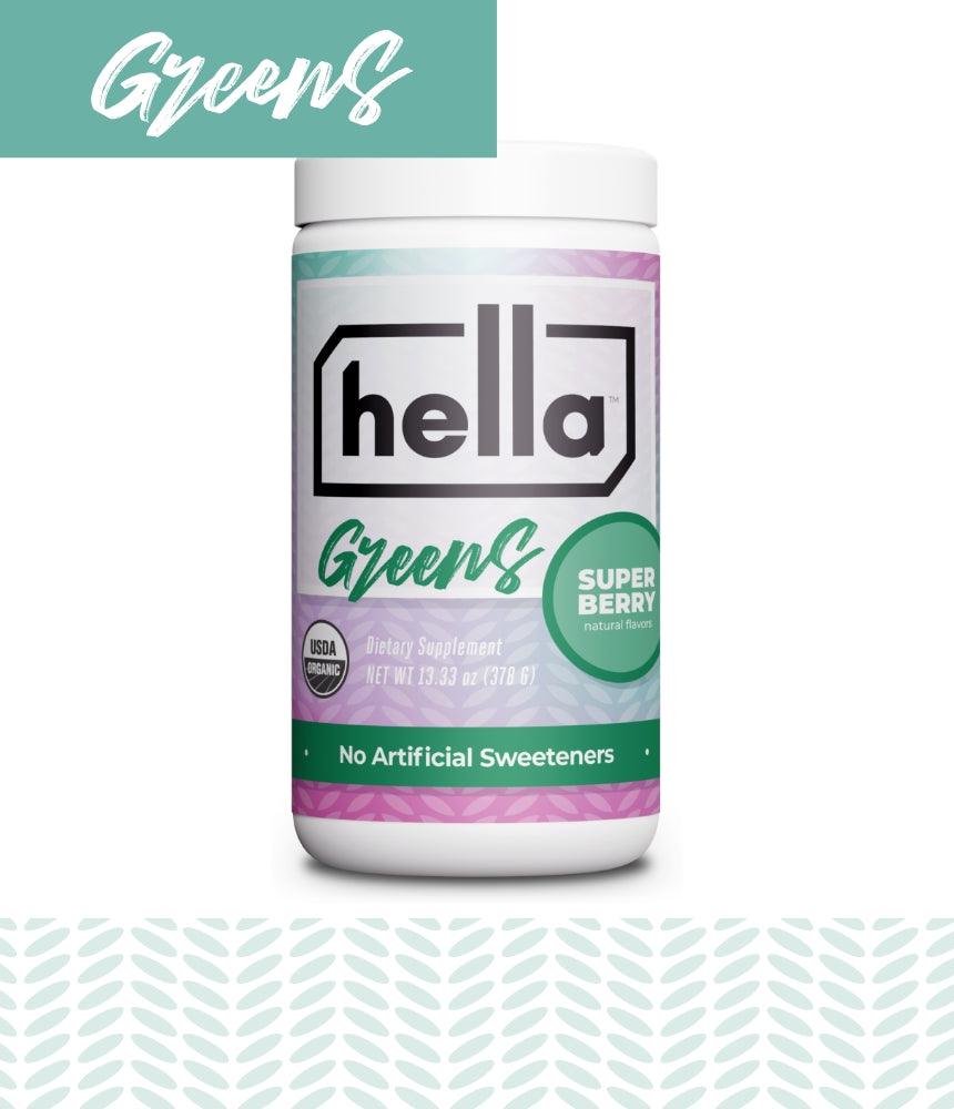 Hella Greens | Superfood Blend - Hella Nutrition
