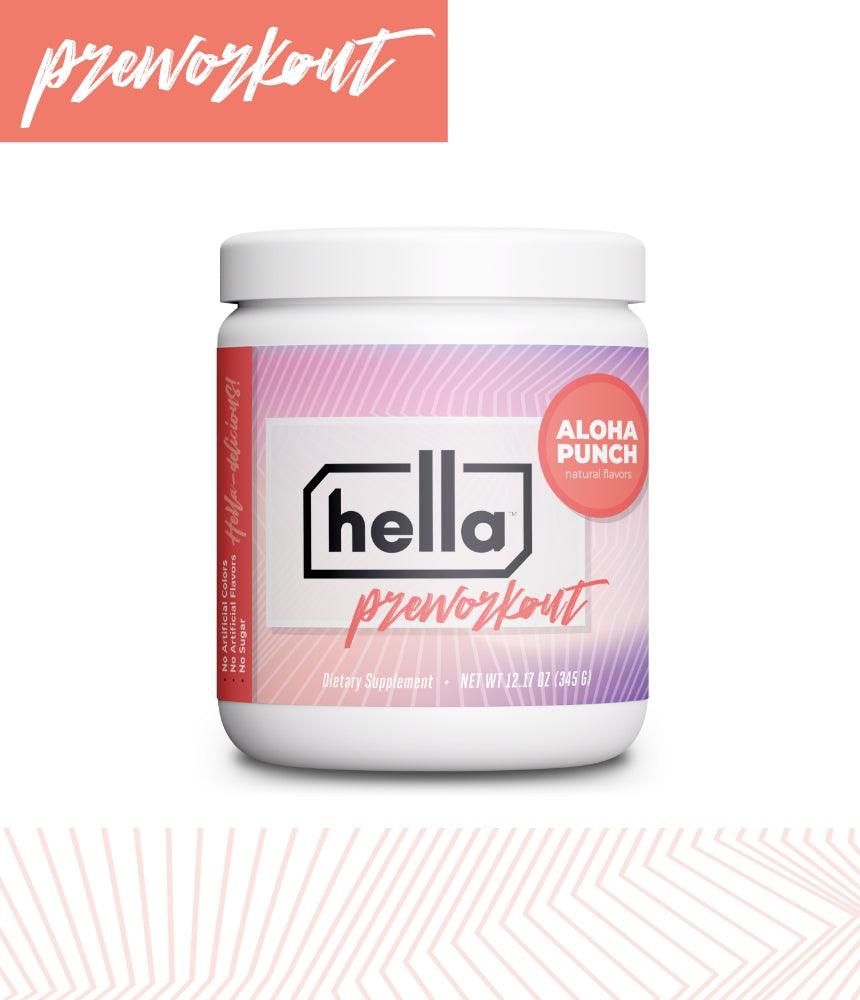 Hella Pre-workout | Energy, Focus, Endurance & Pump - Hella Nutrition